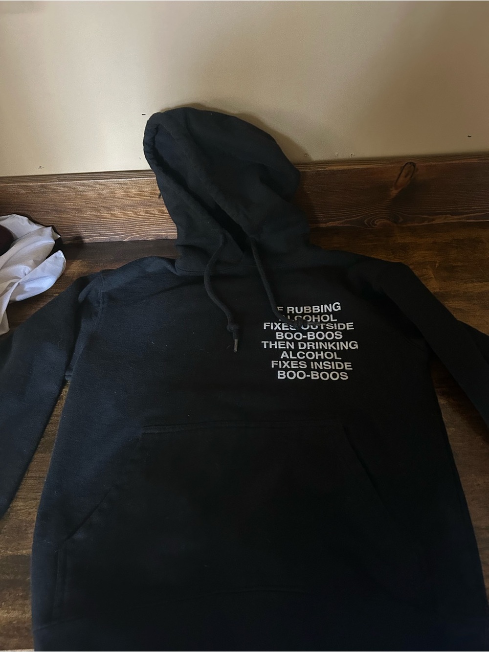 Alcohol hoodie